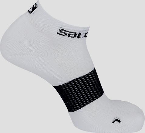 Ponožky Salomon SENSE 2-PACK LIME PUNCH./WHITE Salomon