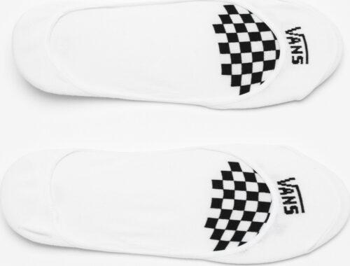 Ponožky Vans Wm Girly No Show 6.5 White/Black Vans
