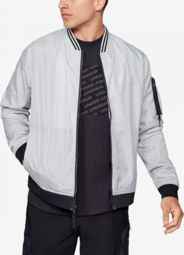 Bunda Under Armour Unstoppable Woven Bomber-Gry Under Armour