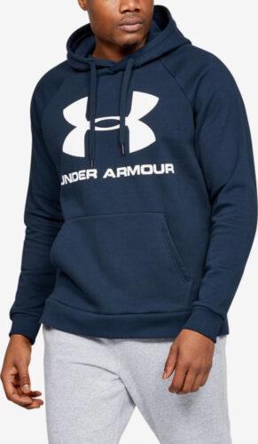 Mikina Under Armour RIVAL FLEECE SPORTSTYLE LOGO HOODIE-NVY Under Armour