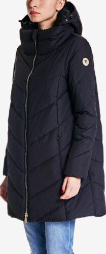 Bunda Trussardi Long Jacket With Hood Regular Fit Matt Nylon Trussardi