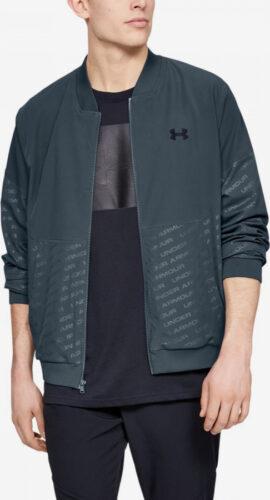 Mikina Under Armour Unstoppable Emboss Bomber-Gry Under Armour