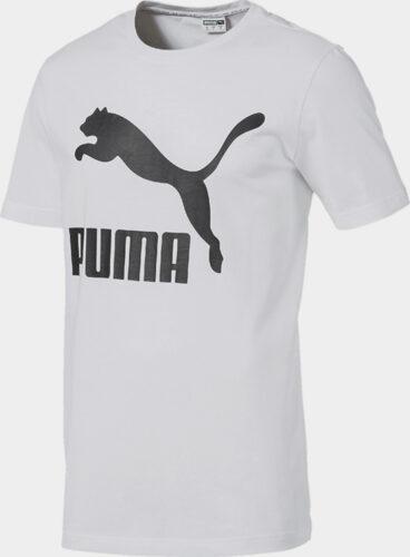 Tričko Puma Classics Logo Tee White Puma