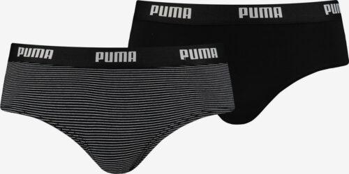 Kalhotky Puma Metal Stripe Hipster 2 Pack Pack Puma