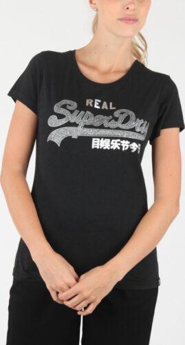 Tričko Superdry Vintage Logo Sparkle Entry Tee Superdry
