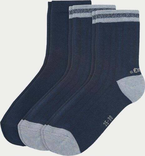 Ponožky s.Oliver S20549-5900 - 3 Pack S.Oliver