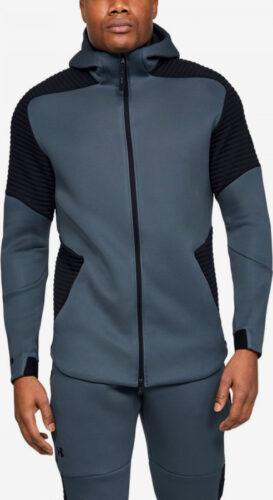 Mikina Under Armour Unstoppable Move Fz Hoodie-Gry Under Armour