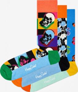 Andy Warhol Ponožky 3 páry Happy Socks Happy Socks