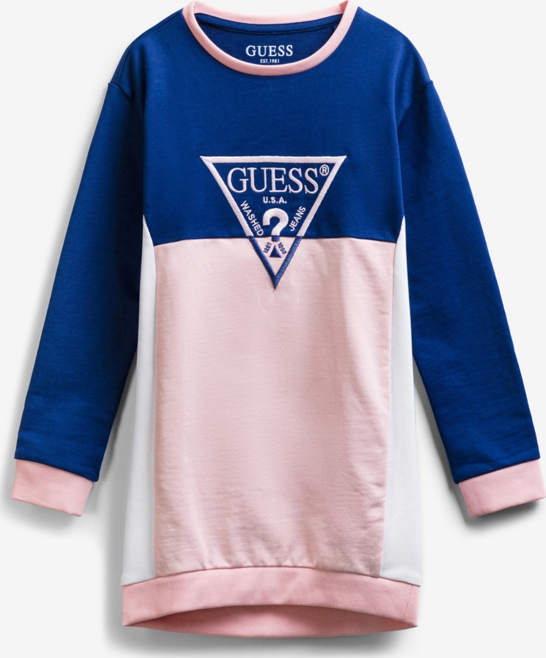 Šaty dětské Guess Modrá Guess