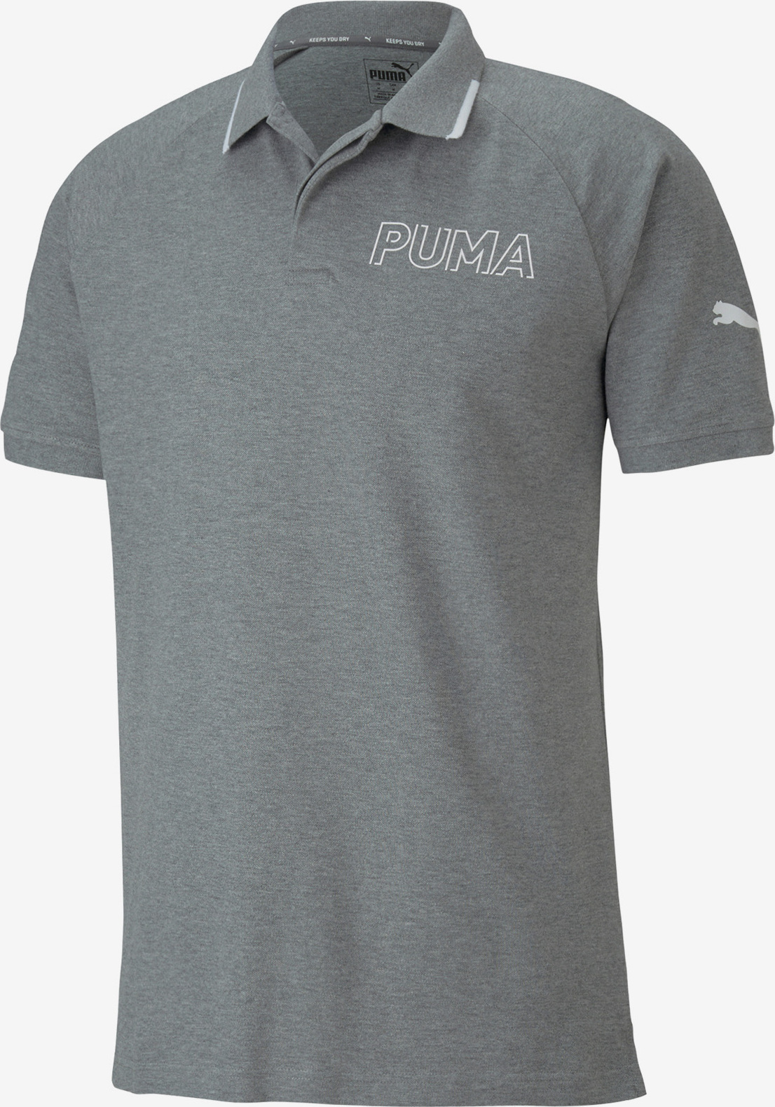 Modern Sports Polo triko Puma Šedá Puma