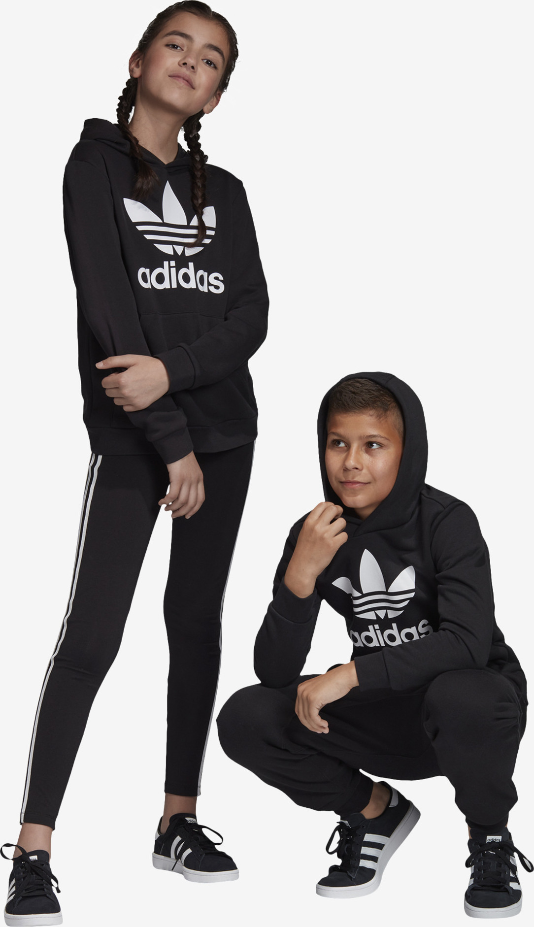 Trefoil Mikina dětská adidas Originals Černá adidas Originals