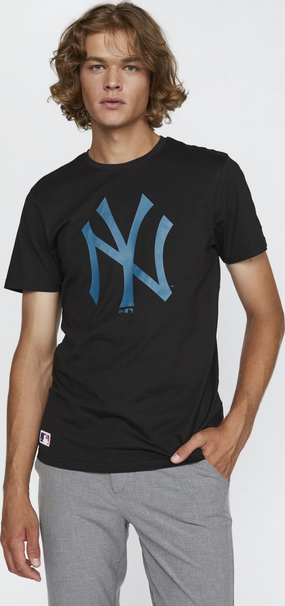MLB Seasonal Team Logo New York Yankees Triko New Era Černá New Era