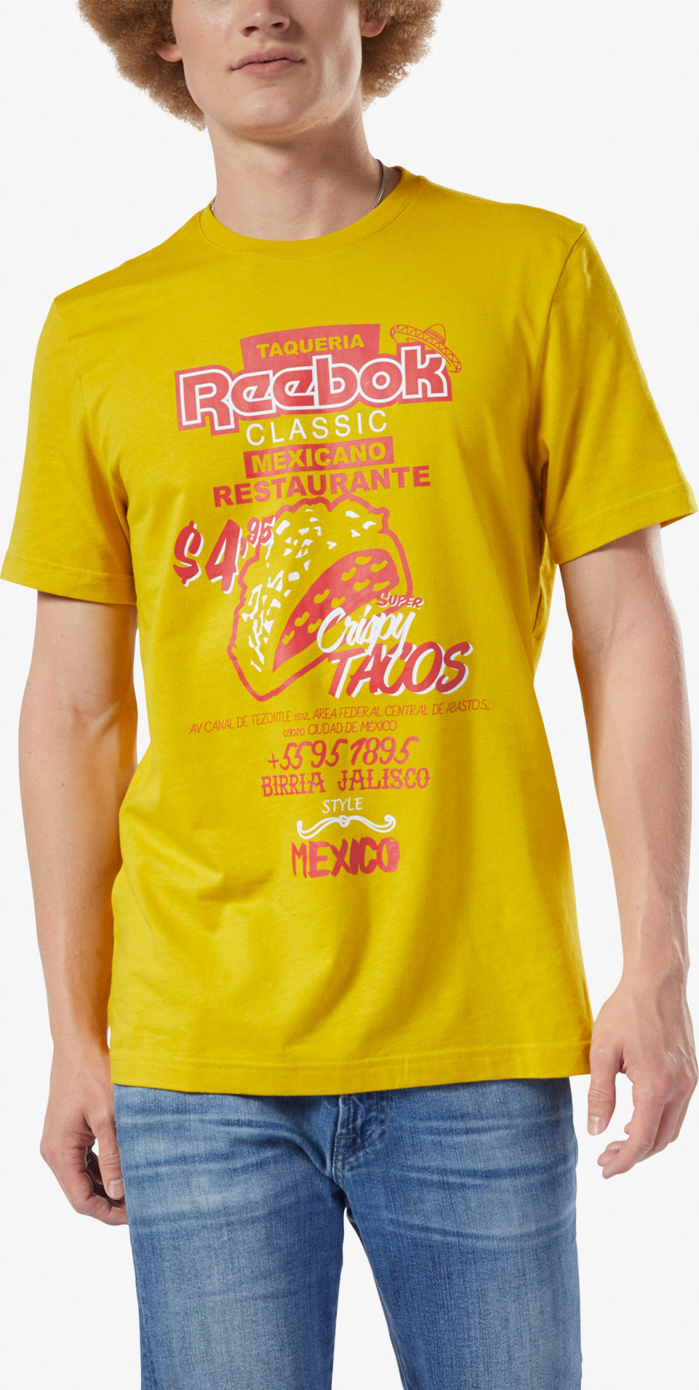International Tacos Triko Reebok Classic Žlutá Reebok Classic