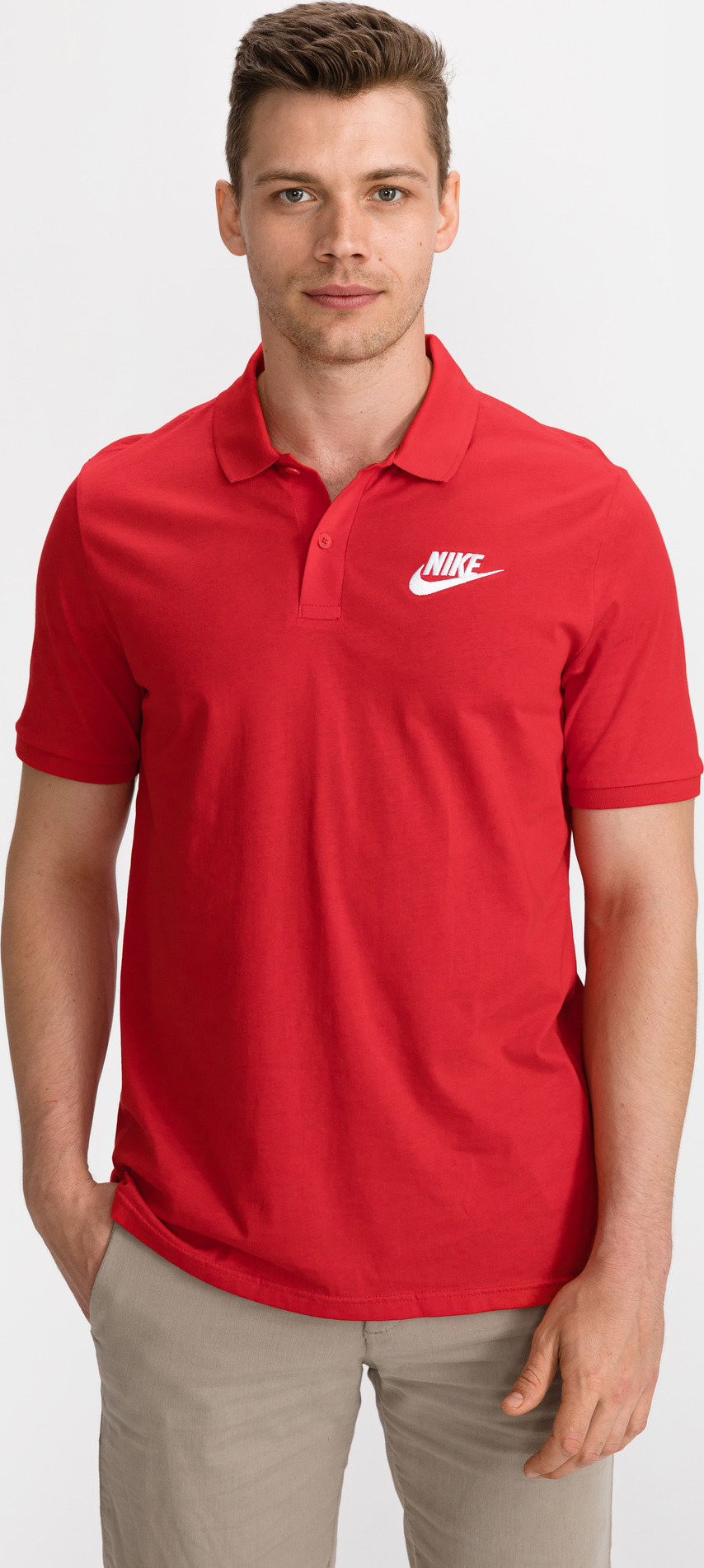 Sportswear Polo triko Nike Červená Nike