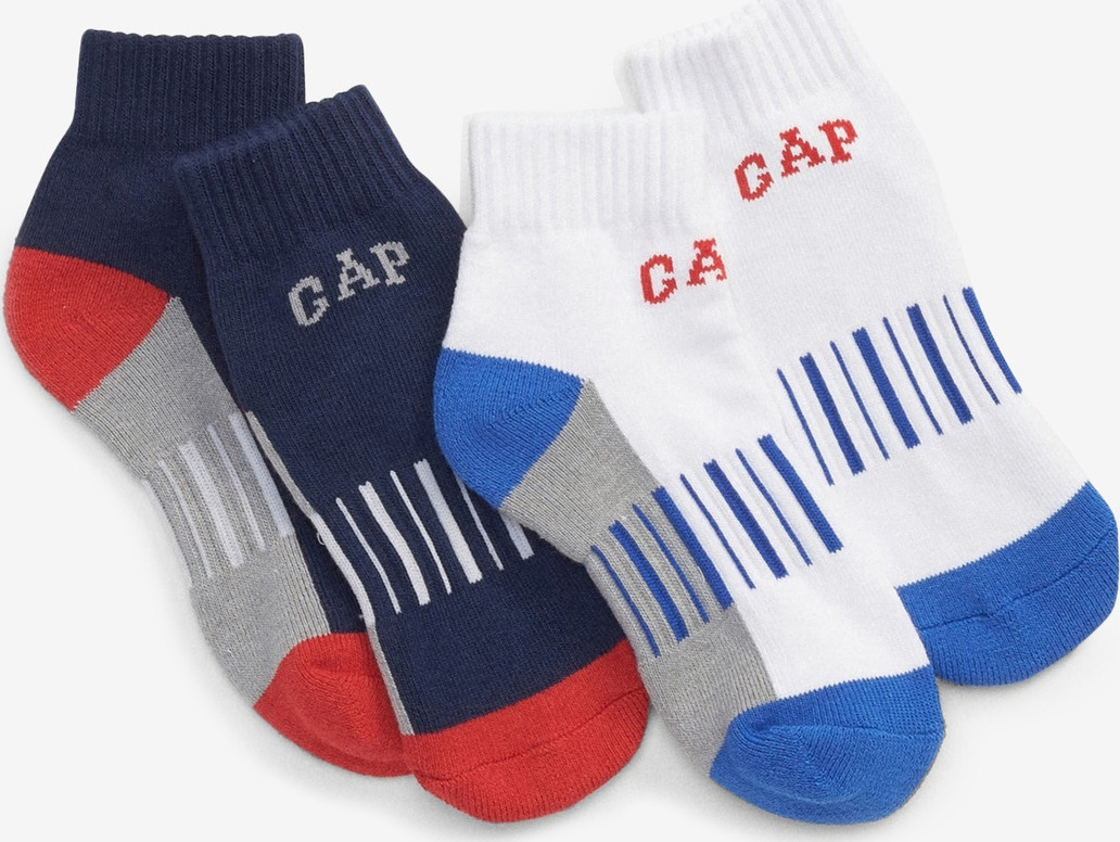 Ponožky 2 páry dětské GAP Modrá GAP