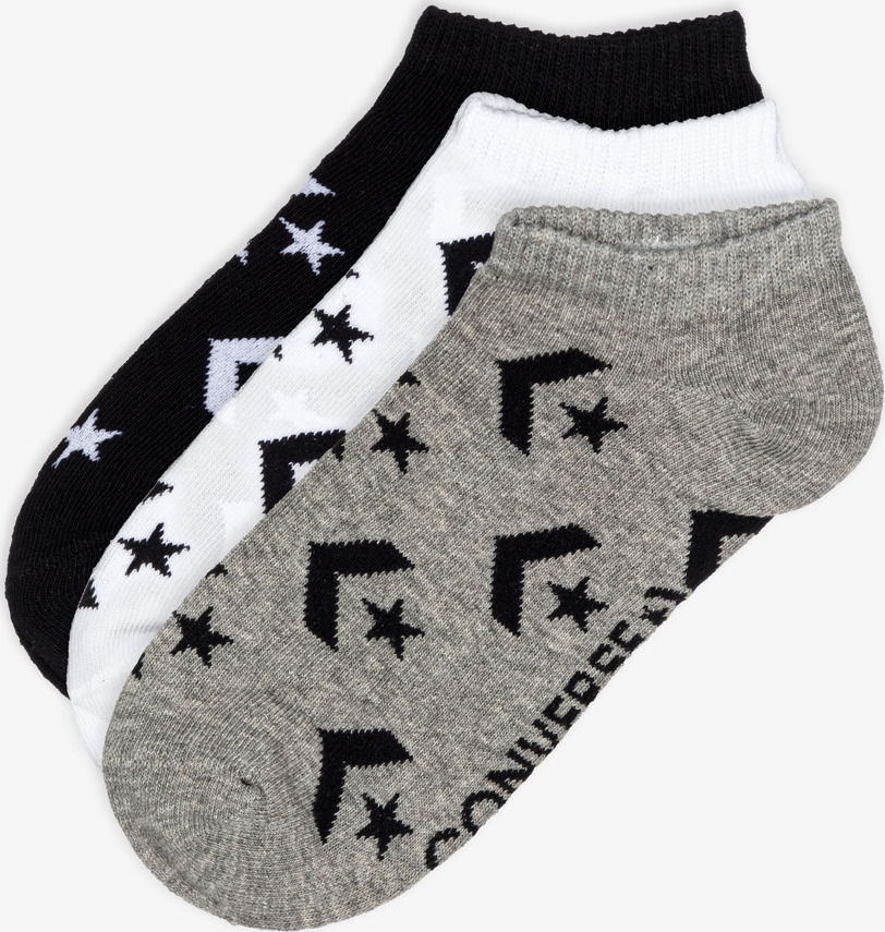 Ponožky 3 páry Converse Černá Converse