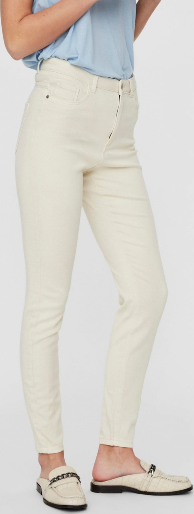 Honni Sophia Jeans Vero Moda Bílá Vero Moda
