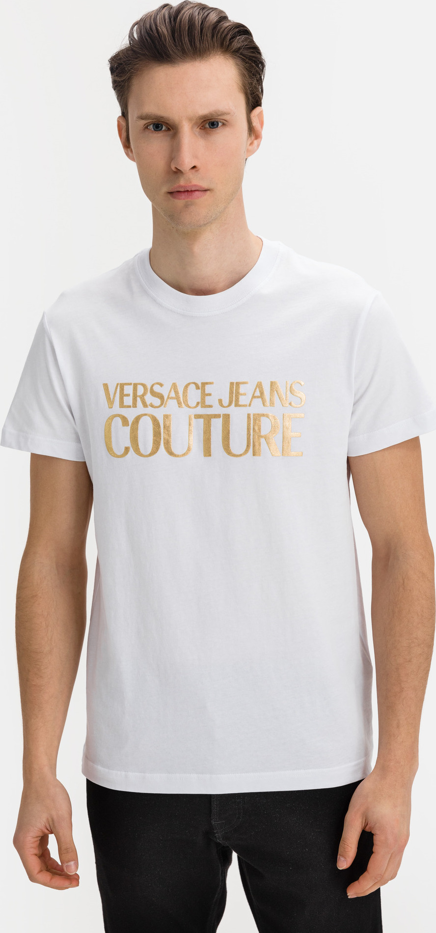 Triko Versace Jeans Couture Bílá Versace Jeans Couture