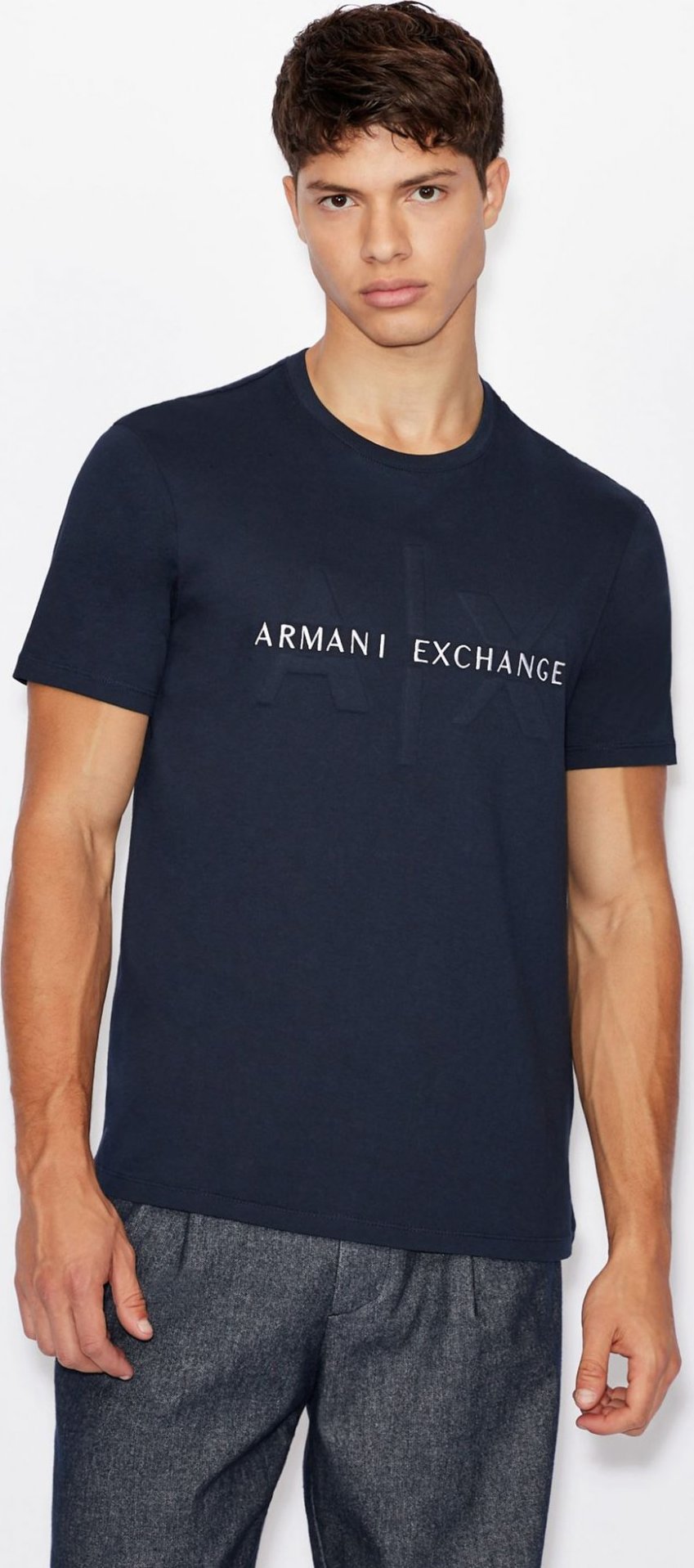 Triko Armani Exchange Modrá Armani Exchange
