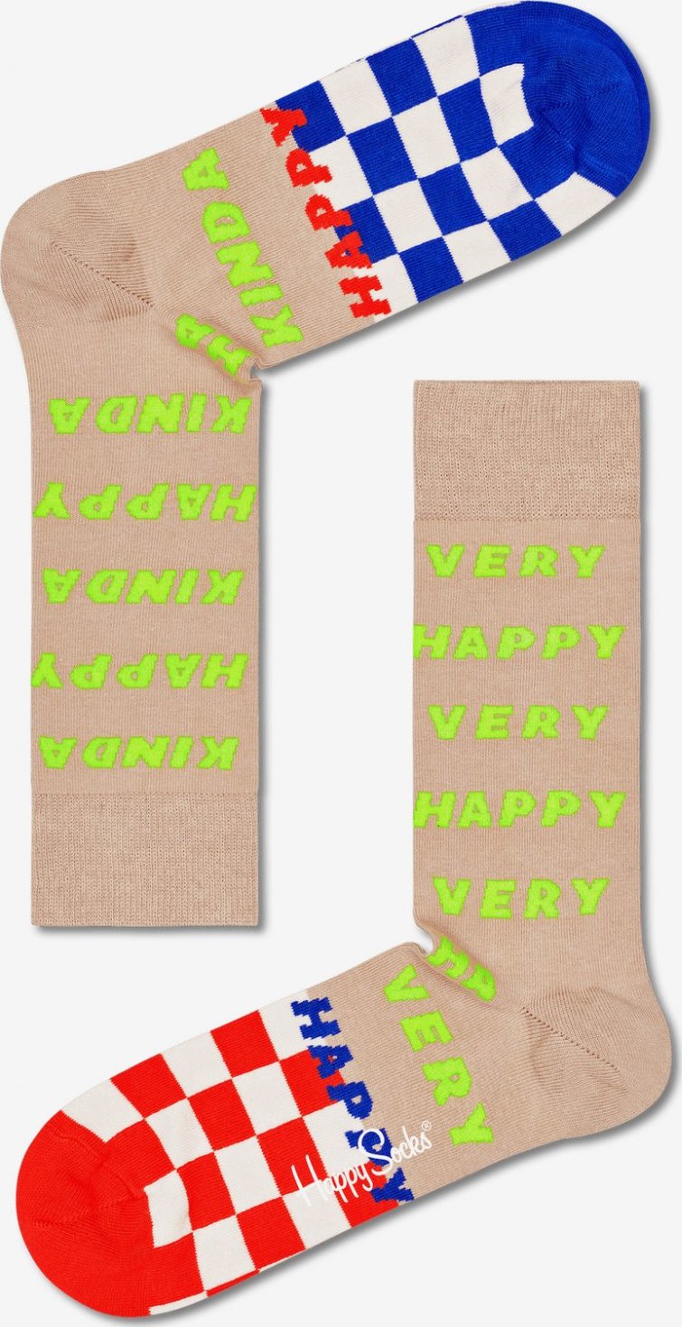 Happy Happy Ponožky Happy Socks Béžová Happy Socks