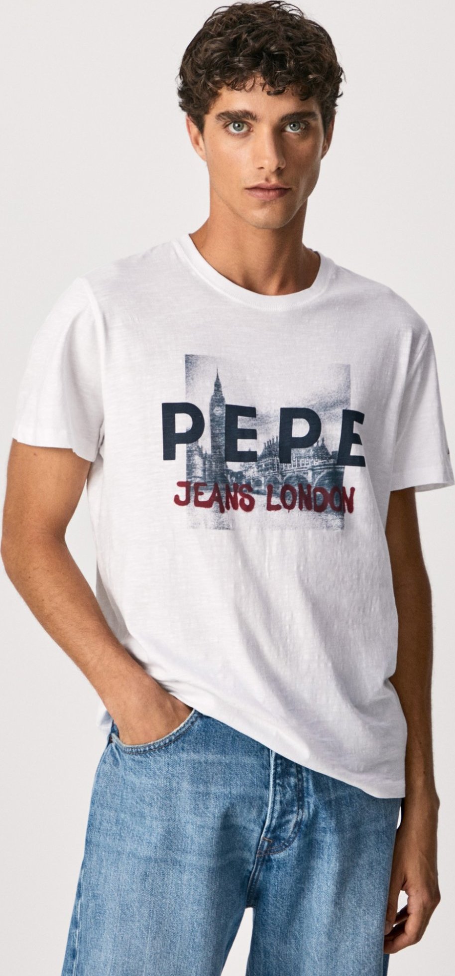Randall Triko Pepe Jeans Bílá Pepe Jeans