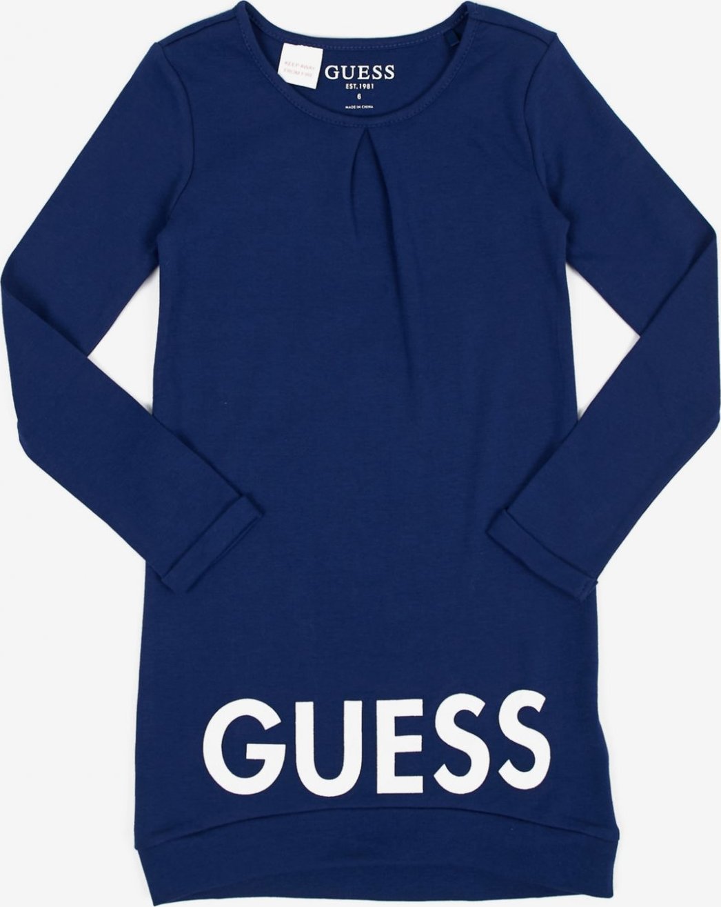 Interlock Šaty dětské Guess Modrá Guess
