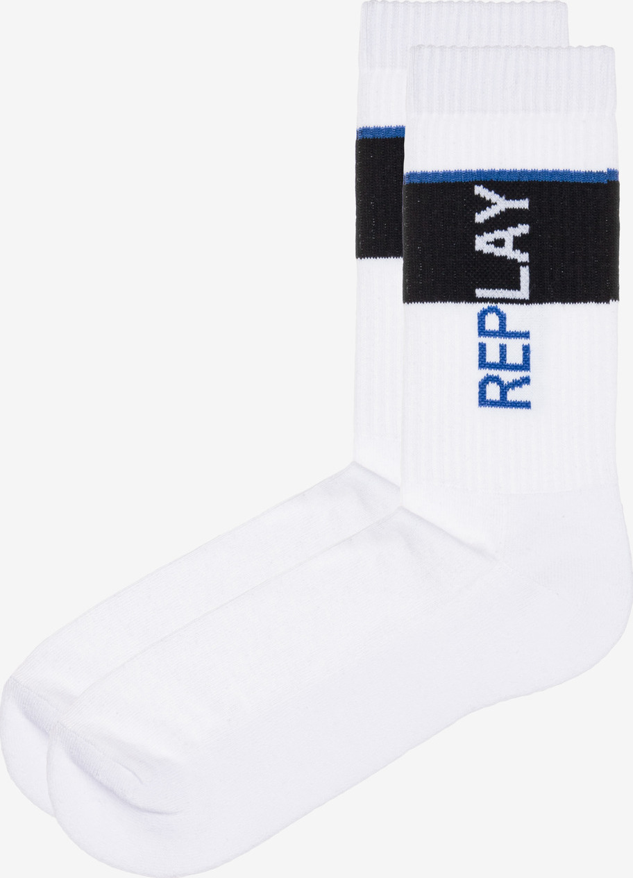 Ponožky 2 páry Replay Bílá Replay