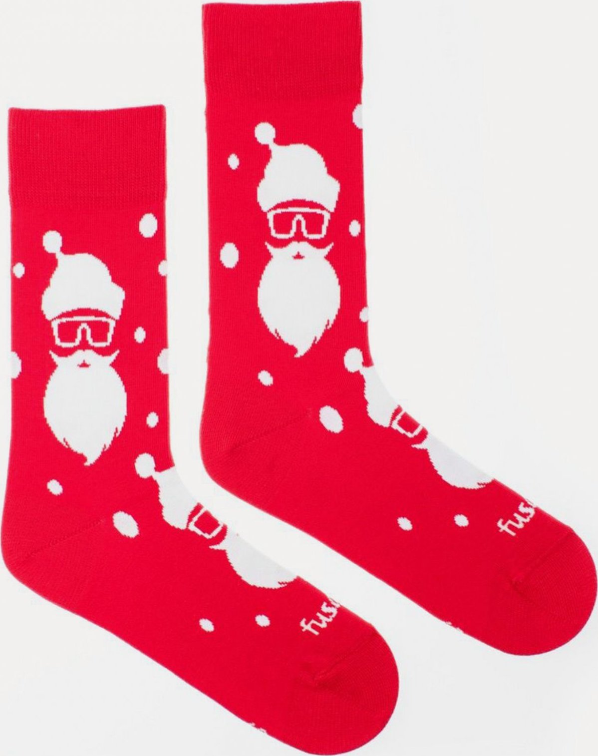 Hipstamráz Ponožky Fusakle Červená Fusakle