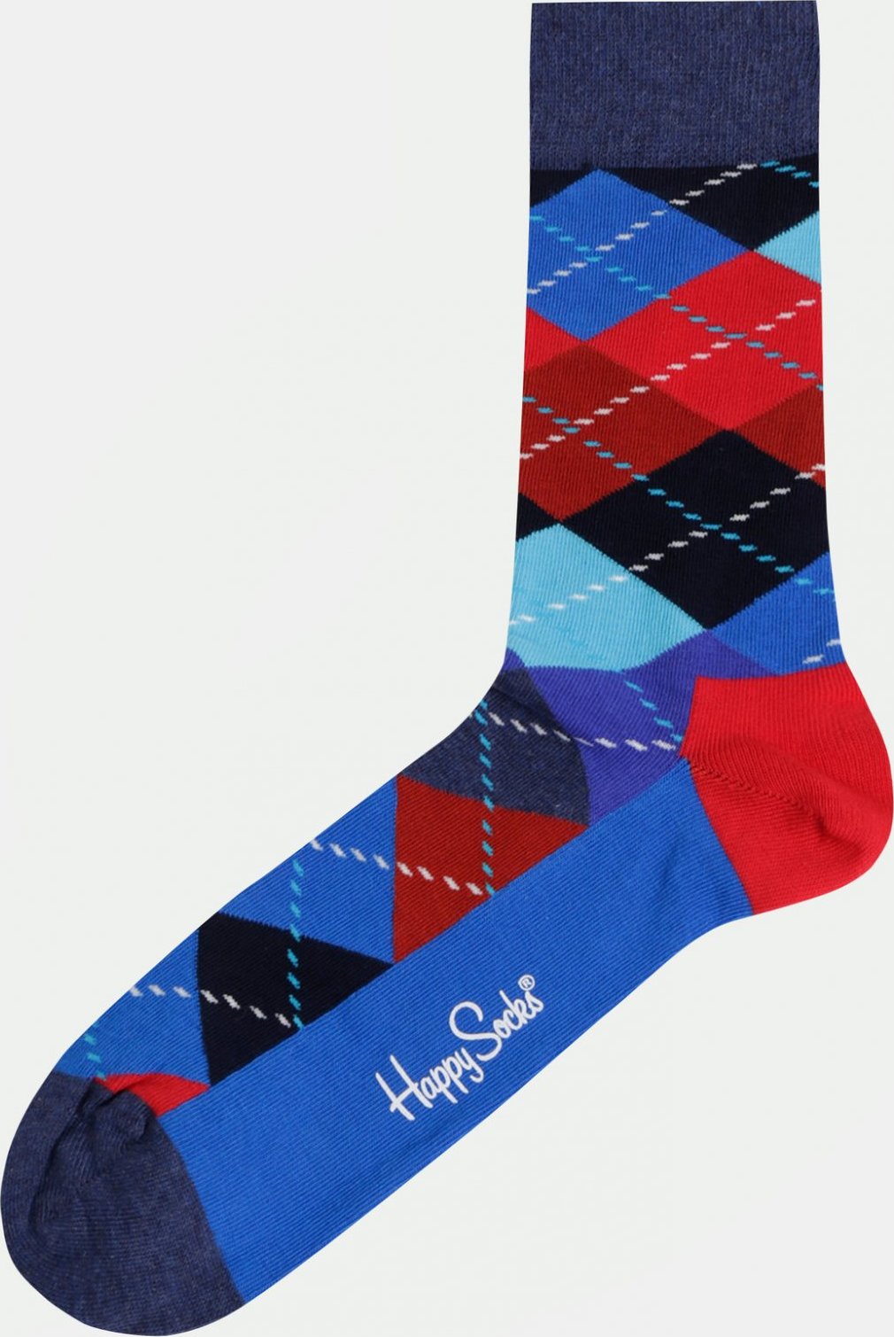 Argyle Ponožky Happy Socks Modrá Happy Socks