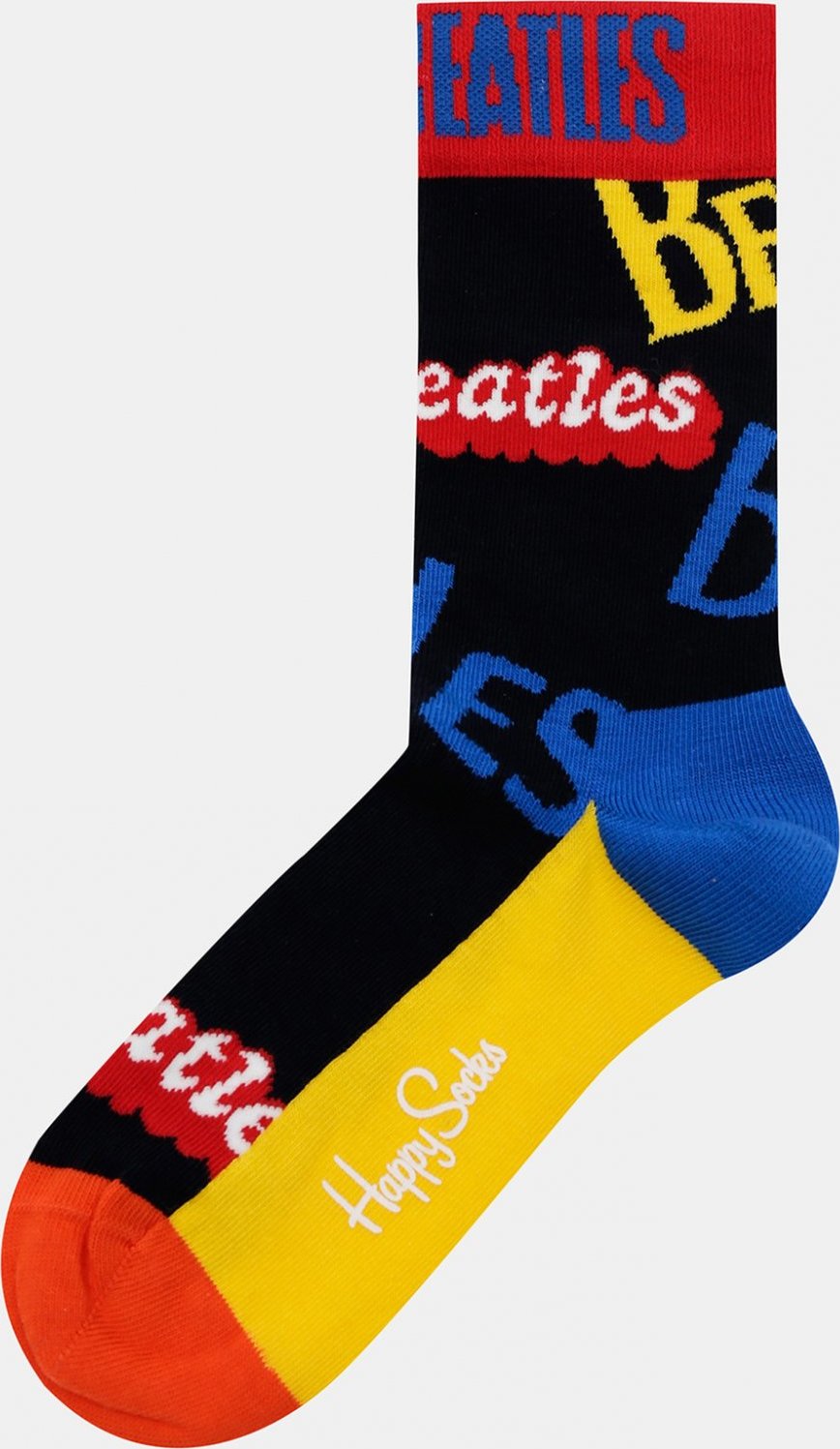 Beatles In The Name Of Sock Ponožky Happy Socks Černá Happy Socks