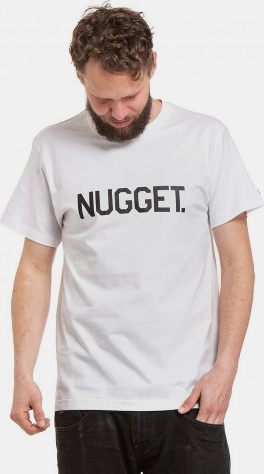 Logo Triko NUGGET Bílá Nugget