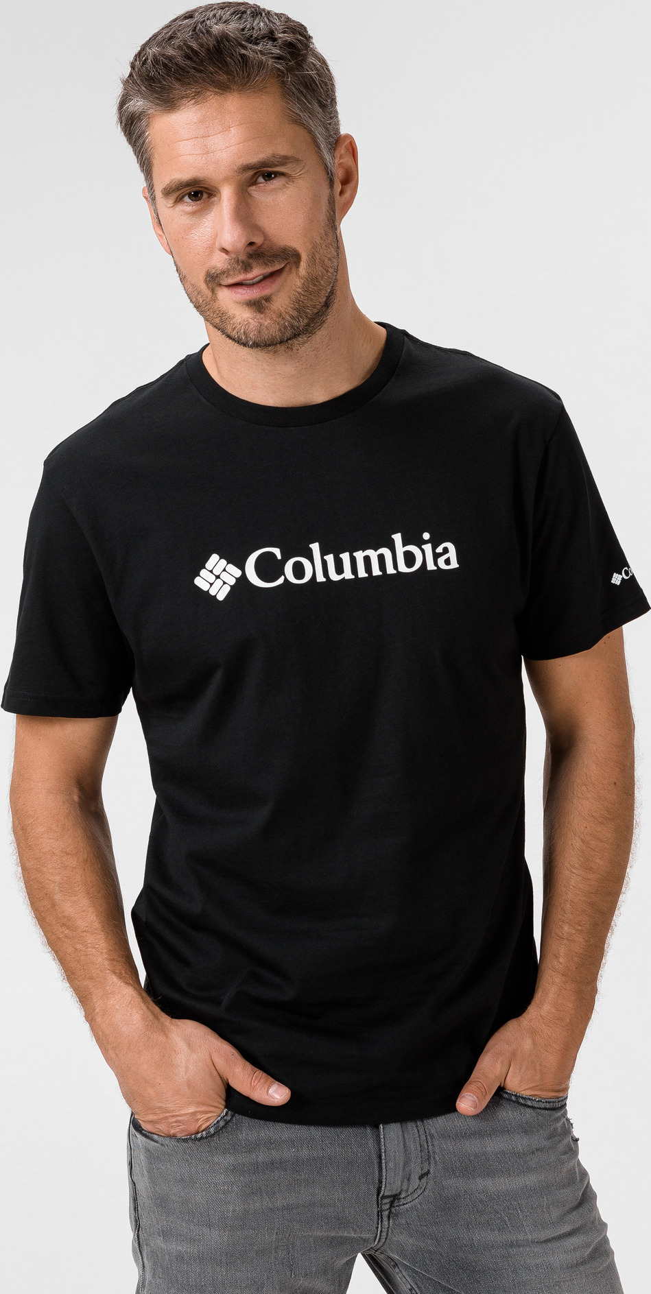 Basic Logo Triko Columbia Černá Columbia