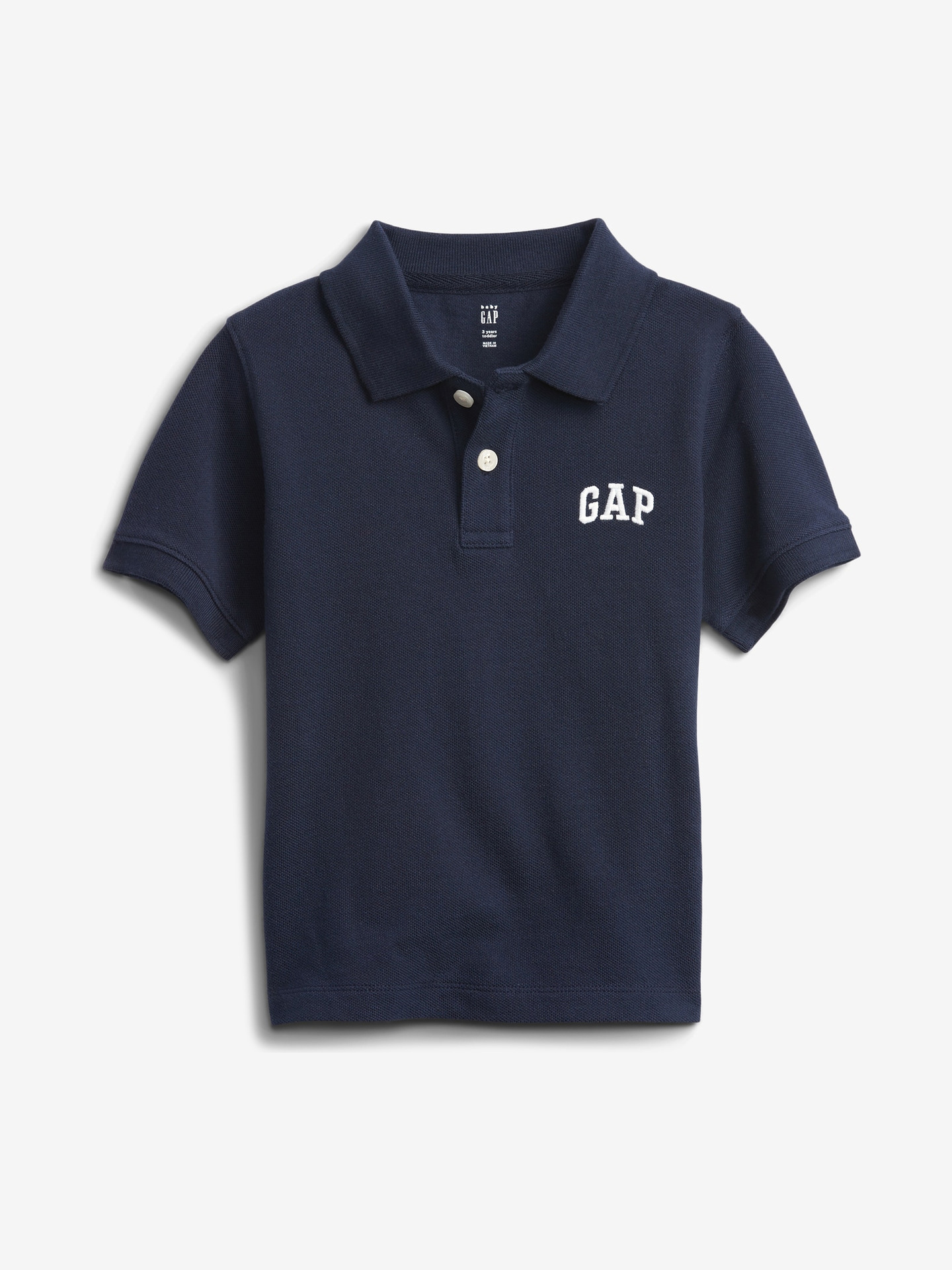 Logo Solid Polo triko dětské GAP Modrá GAP