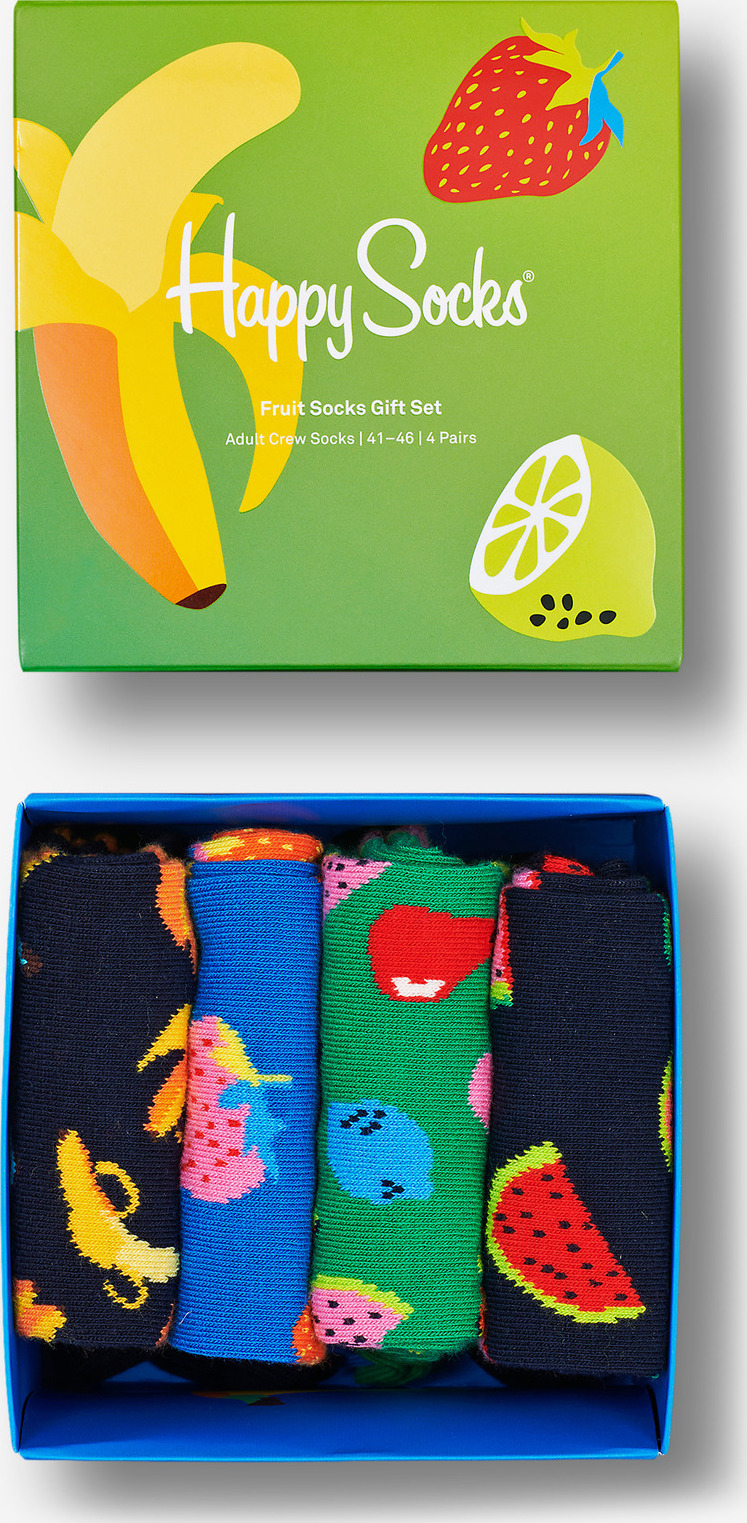Fruit Ponožky 4 páry Happy Socks Barevná Happy Socks