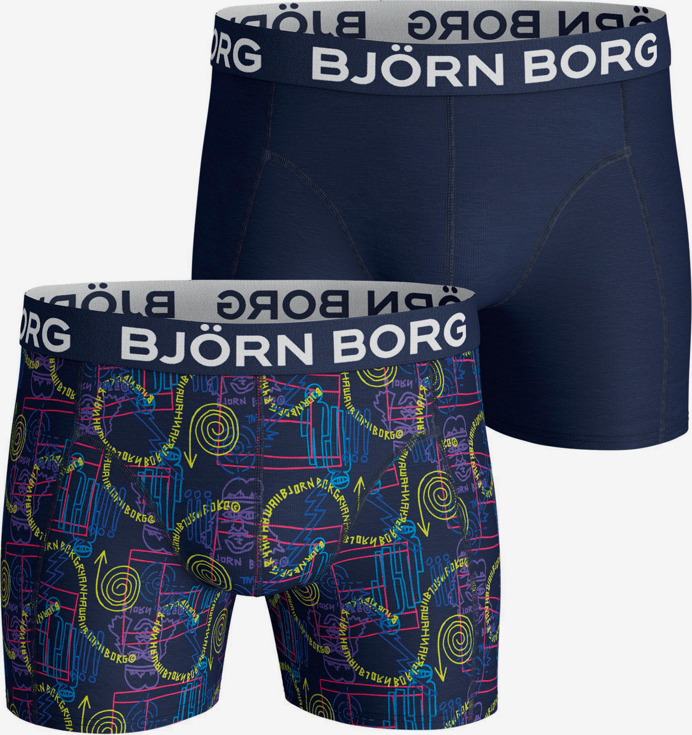 Boxerky 2 ks Björn Borg Modrá Björn Borg