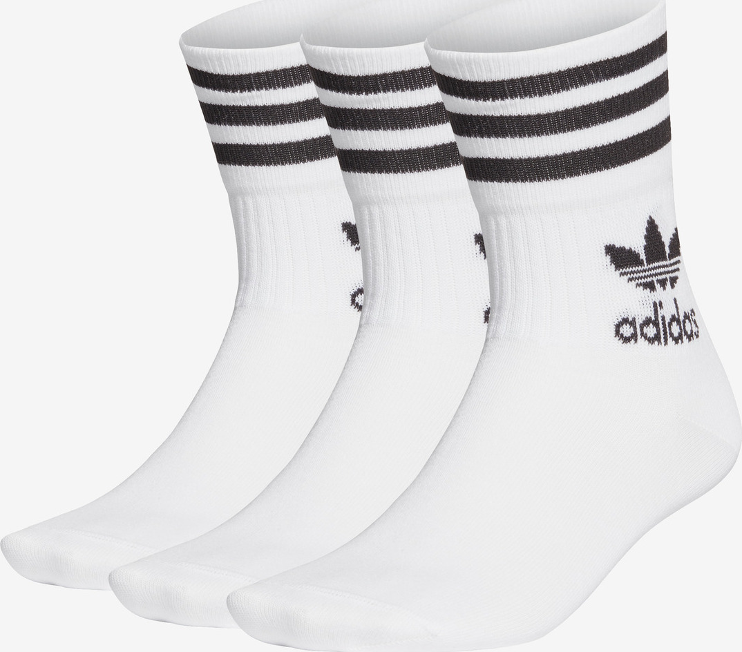 Ponožky 3 páry adidas Originals Bílá adidas Originals