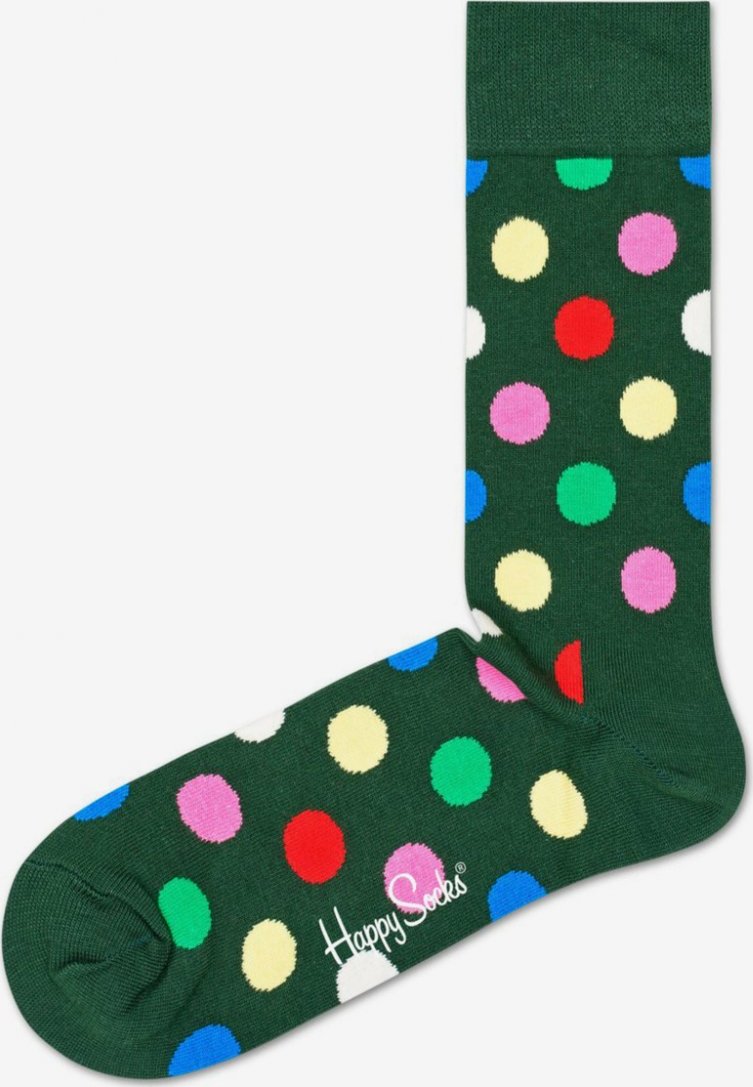 Holiday Dots Ponožky Happy Socks Zelená Happy Socks