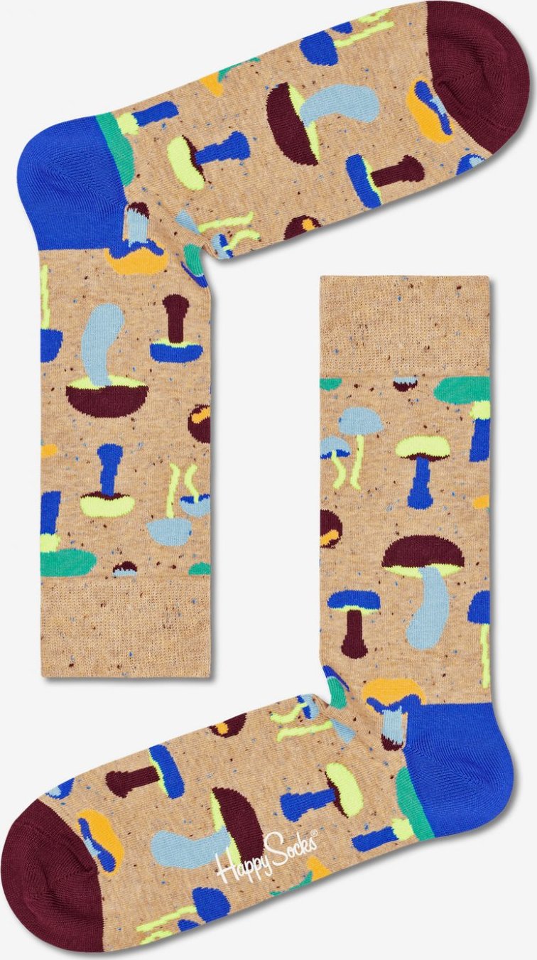 Mushroom Ponožky Happy Socks Béžová Happy Socks